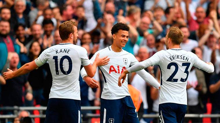 Kane, Eriksen and Dele Alli, the lethal trident of the Tottenham