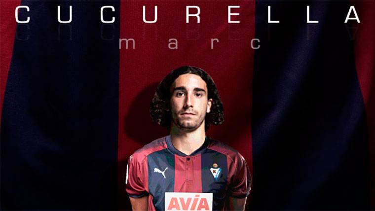 Cucurella, new player of the Eibar