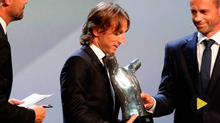 Luka Modric, mejor jugador de la Champions League 2017-18
