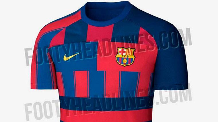 T-shirt of special edition of the mark 'Nike' for the FC Barcelona