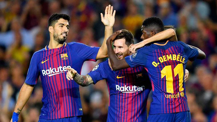 Messi, Suárez y Dembélé llevan 15 goles