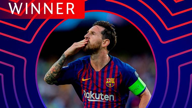 The First Player Of The Week Of The Champions League Is For Leo Messi