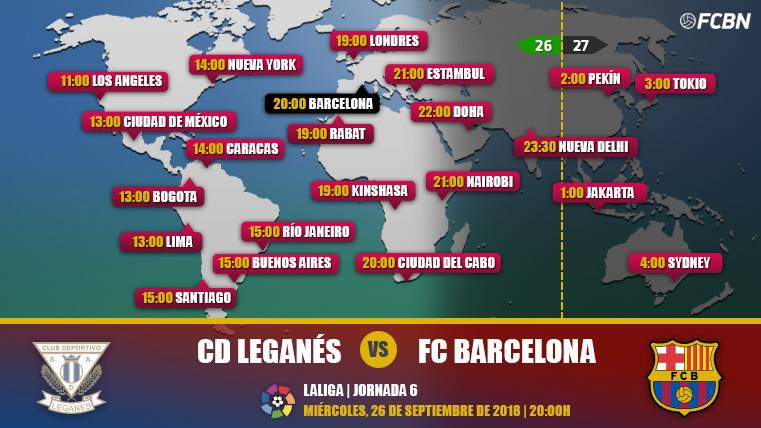 Leganés vs FC Barcelona TV Online