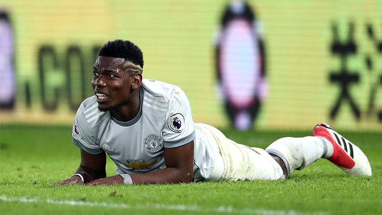 Paul Pogba in a party of the Manchester United