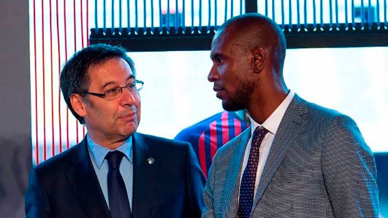 Bartomeu and Abidal would study options in the market of winter