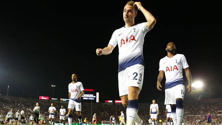 Christian Eriksen, after a friendly against the FC Barcelona in pre-season