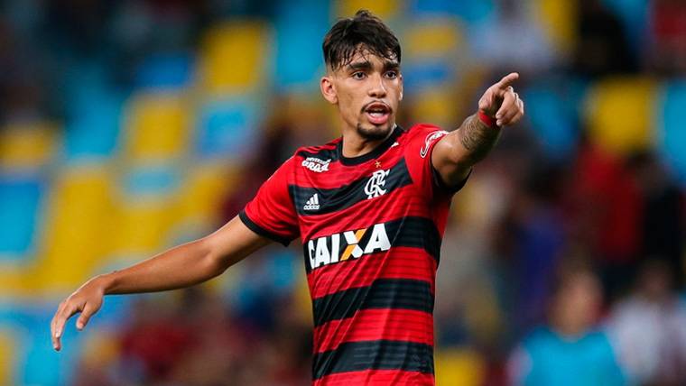 Lucas Paquetá in a party of the Flamengo
