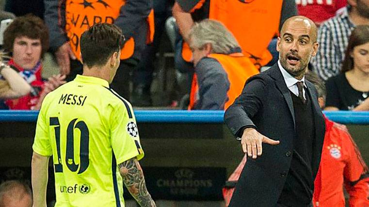 El conjunto de Guardiola tentó a Messi