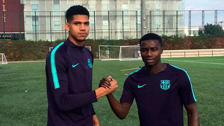 Araújo y Wagué, listos para debutar