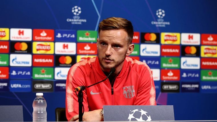 Ivan Rakitic, in press conference of UEFA Champions League
