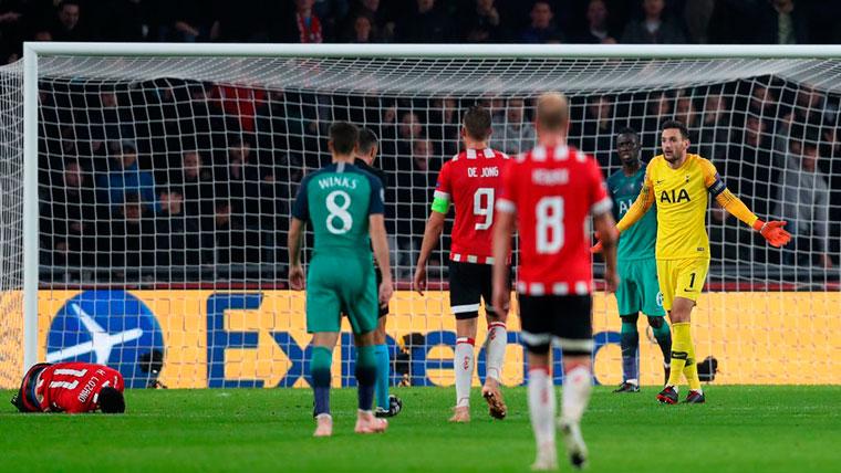 PSV y Tottenham empataron