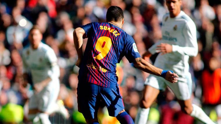 Luis Suárez debuted in front of the Real Madrid