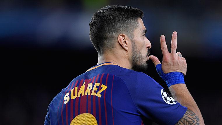 Luis Suárez marcó el penalti señalado con el VAR