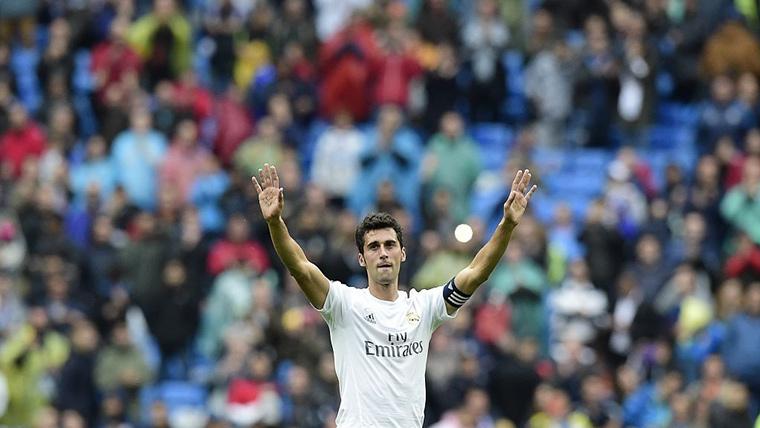 Álvaro Arbeloa, in an image of archive with the Real Madrid