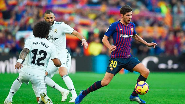 Sergi Roberto, excelso in the Classical