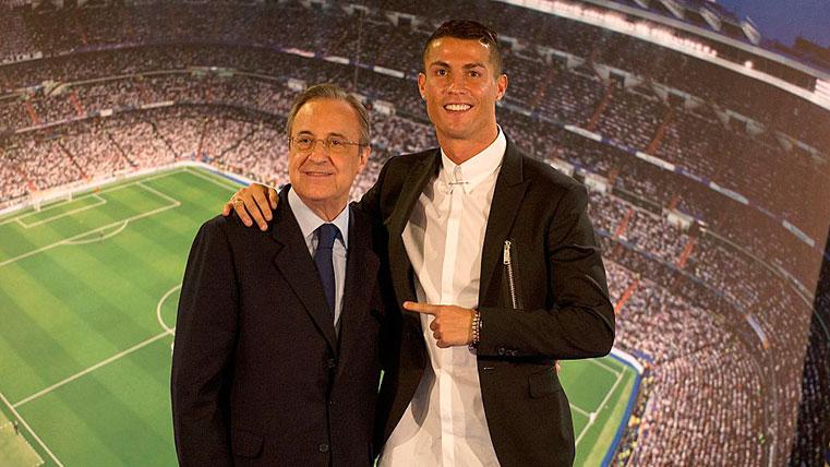Cristiano Ronaldo acusó a Florentino Pérez