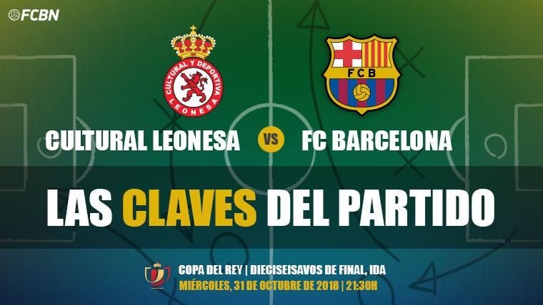 Las claves del Cultural Leonesa-FC Barcelona de la ida de 1/16 de Copa del Rey