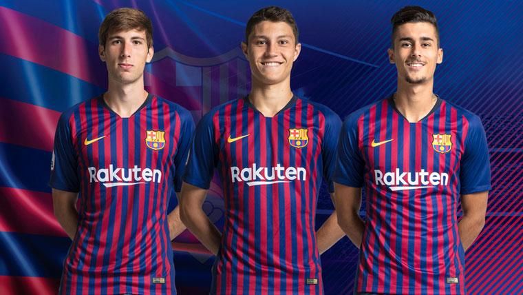 Juan Miranda, Jorge Cuenca and Chumi debuted with the first team | FCB