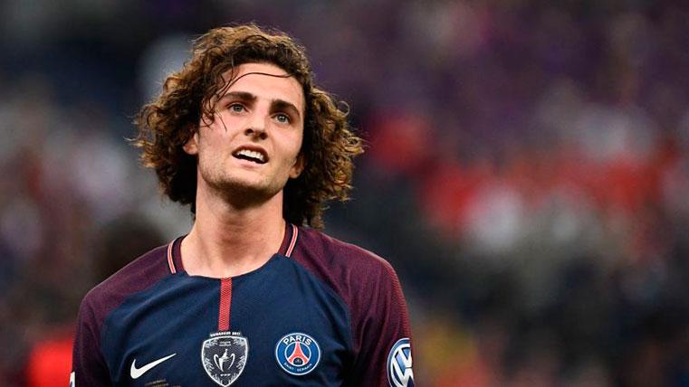 Adrien Rabiot, in the diary of the Barcelona
