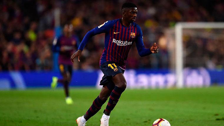 Ousmane Dembélé Marked a goal decisico in front of the Ray