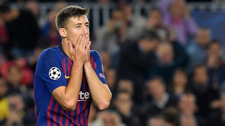 Clément Lenglet, regretting an occasion failed with the FC Barcelona