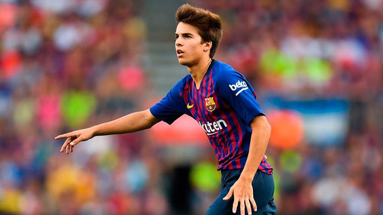 Riqui Puig, during a commitment of pre-season with the FC Barcelona