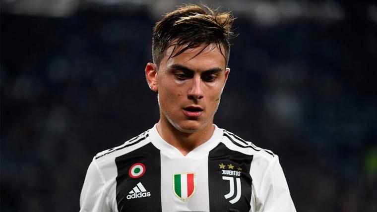 Paulo Dybala in a party of the Juventus