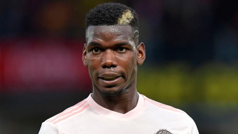 Paul Pogba in a party of the Manchester United