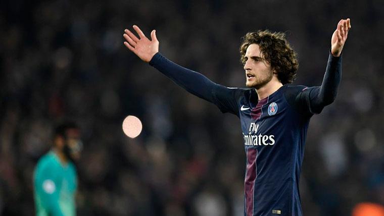 The Rome of Monchi, interested in Adrien Rabiot