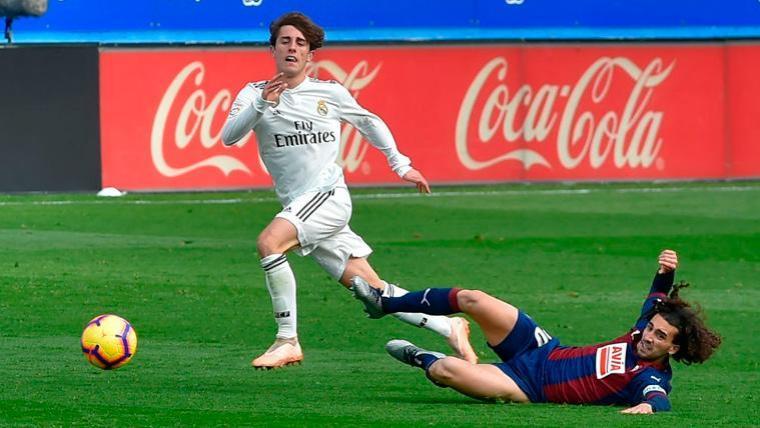 Marc Cucurella did a partidazo in front of the Real Madrid