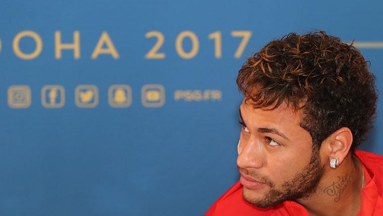 Neymar Left  of the Barça in 2017