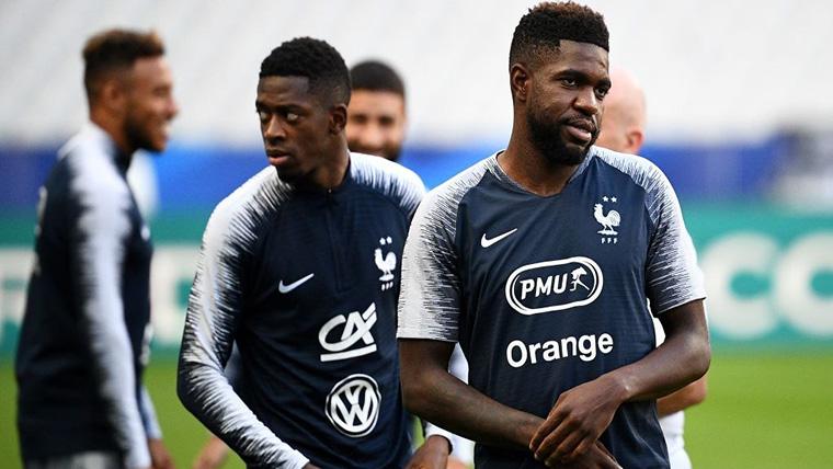 Samuel Umtiti y Ousmane Dembélé, convocados con Francia