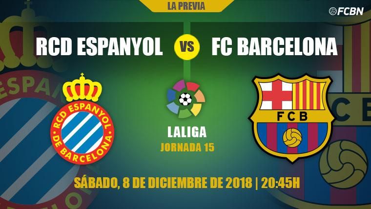 Previous of the Espanyol-Barcelona