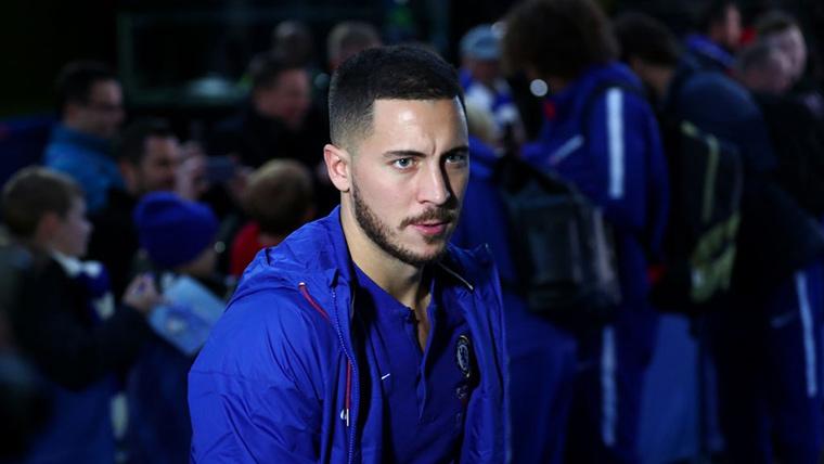 Eden Hazard, during an expedition with Chelsea