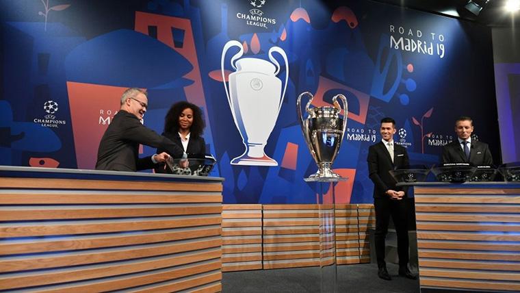 Draw of eighth of final of the UEFA Champions League 2018-19