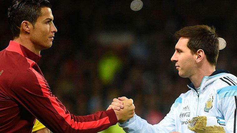 Leo Messi habló sobre su rivalidad con Cristiano