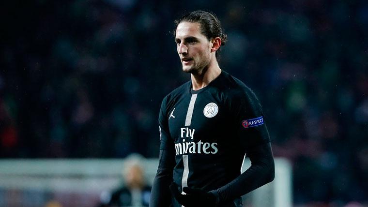 Adrien Rabiot could finish in the Barcelona