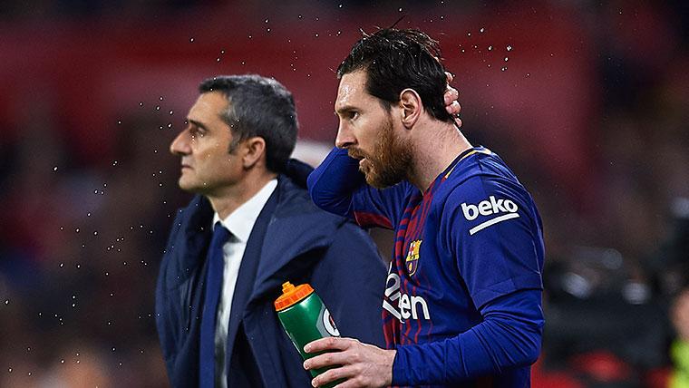 Leo Messi wishes that Valverde continue