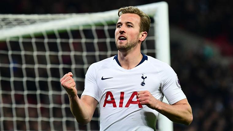 Harry Kane, celebrating a goal transformed with the Tottenham