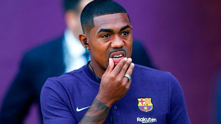 Malcom, during an expedition with the FC Barcelona