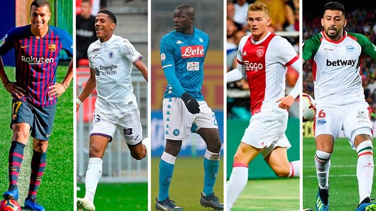 Jeison Murillo, Todibo, Koulibaly, Of Ligt and Maripán