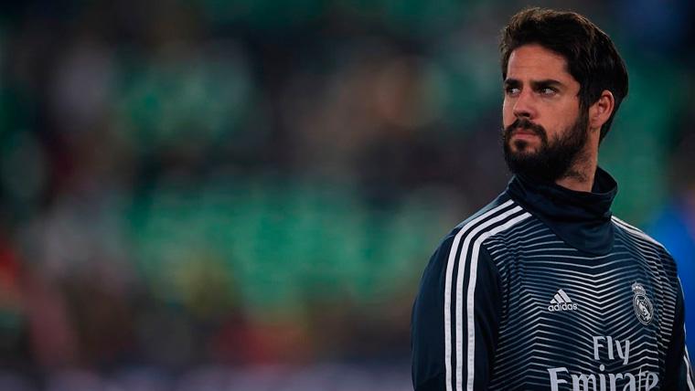 Isco In a warming of the Real Madrid