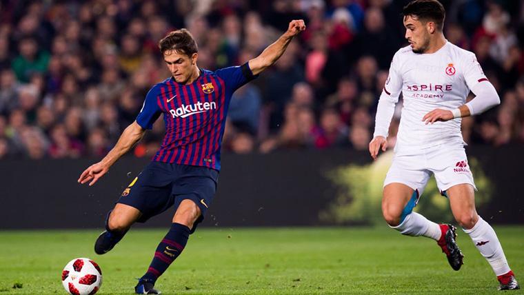 Denis Suárez, during a commitment with the Barcelona
