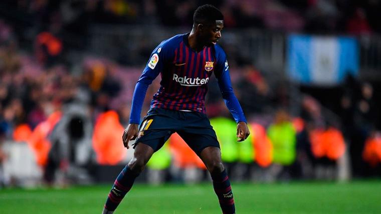 Ousmane Dembélé In a party with the FC Barcelona