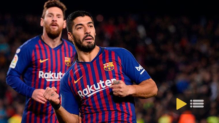 Leo Messi y Luis Suárez, goleadores en el FC Barcelona-Leganés