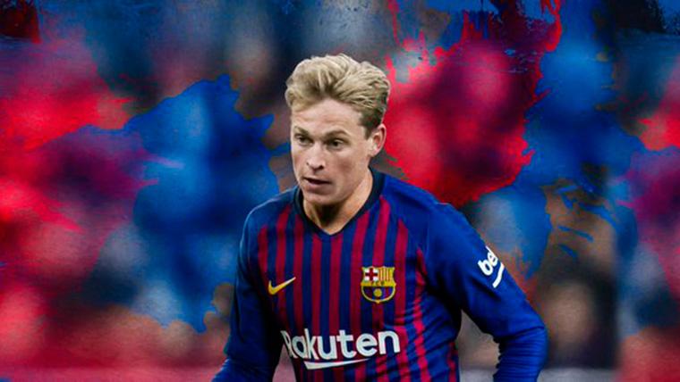 Frenkie Of Jong, new player of the FC Barcelona in 2019 / FCB