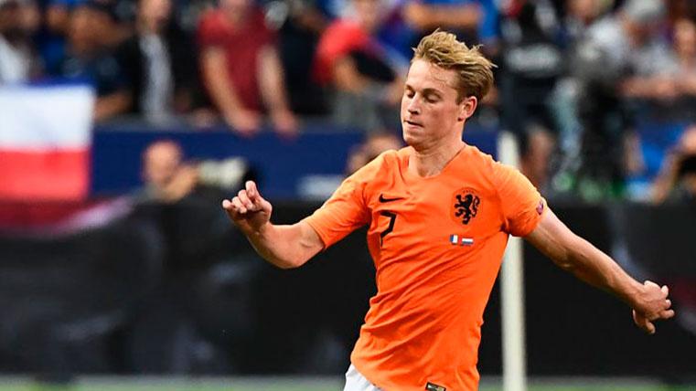 Frenkie Of Jong planted to the PSG