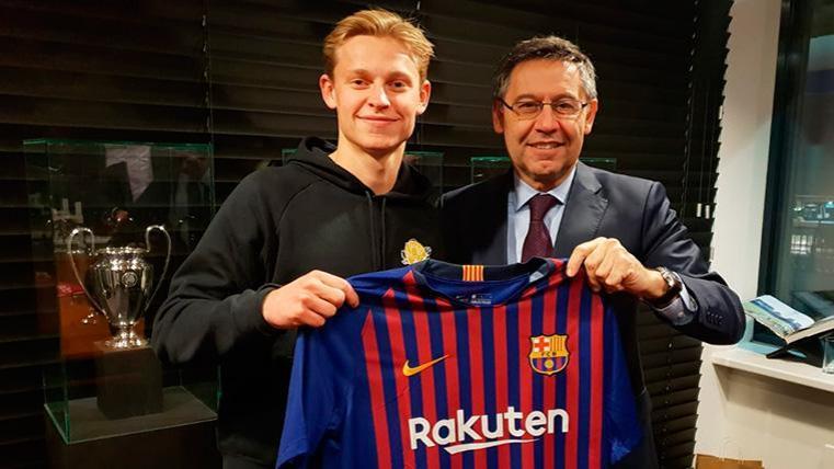 De Jong llegará a cambio de 75 11 millones