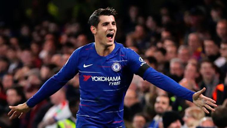 Morata fichó By the Athletic