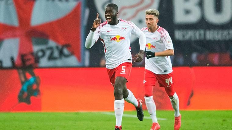 Dayot Upamecano In a party with the RB Leipzig